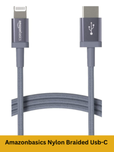 AmazonBasics Nylon Braided USB-C