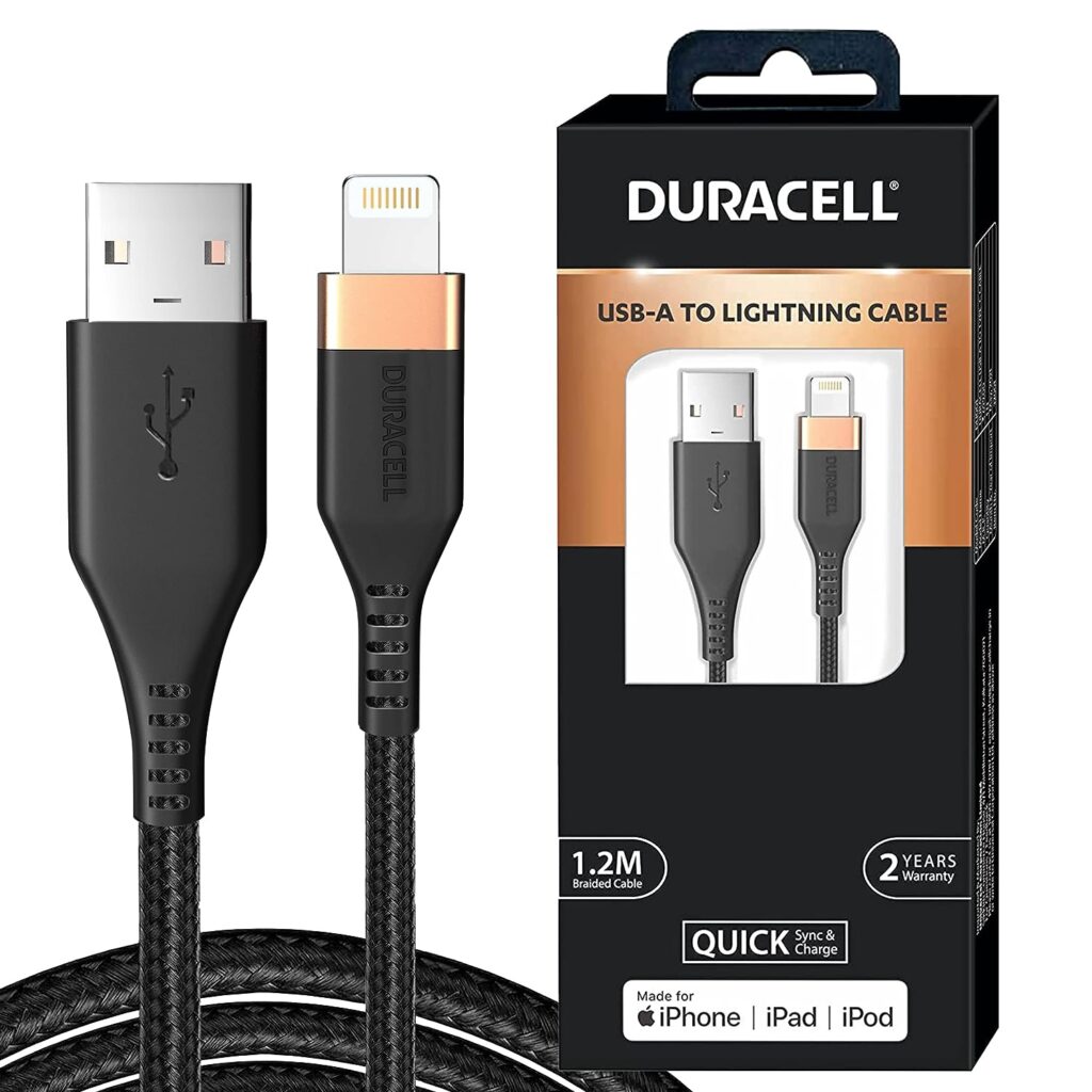 Duracell USB Cable